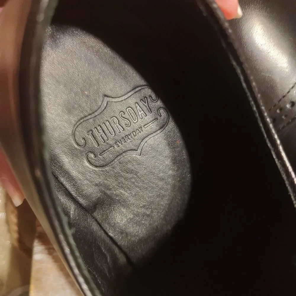 Thursday Boot Co Black Men's Dress Shoes Size 7